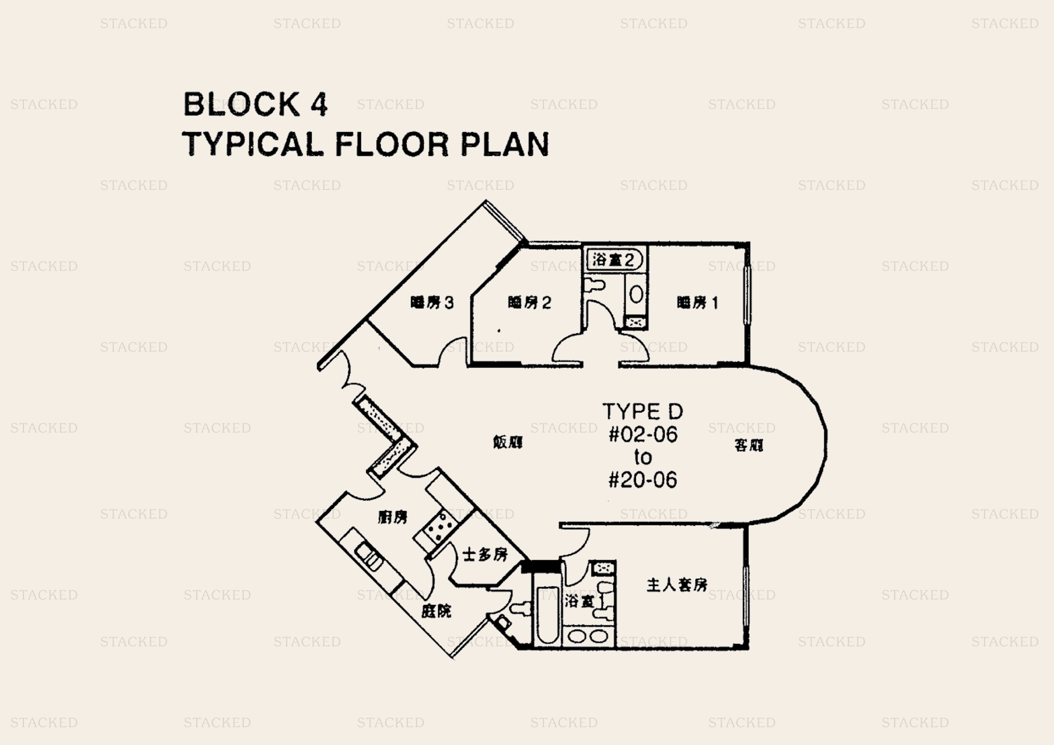Parc Oasis floor plan